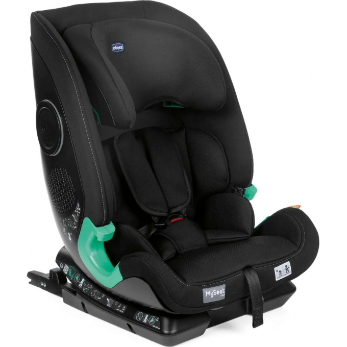 Автокресло CHICCO MY SEAT i-SIZE STD BLACK (группа 1/2/3) 06079871950000