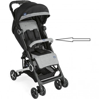 Бампер для коляски CHICCO MIINIMO 2, расцветка Black Night