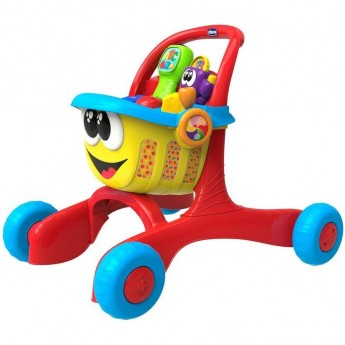 Игровой центр CHICCO «Тележка для покупок», Красный