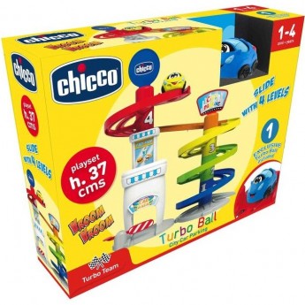 Игрушка CHICCO Многоярусная парковка, Разноцветный