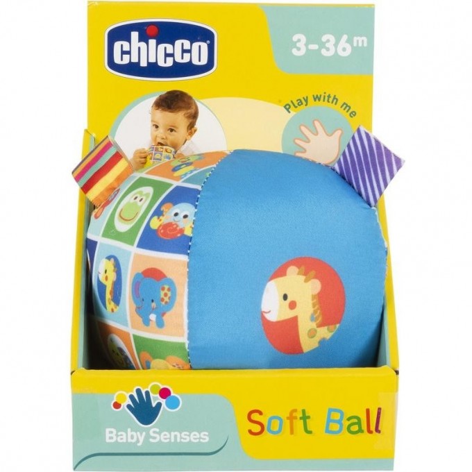 Игрушка CHICCO "Мягкий мячик", Разноцветный 10057000000