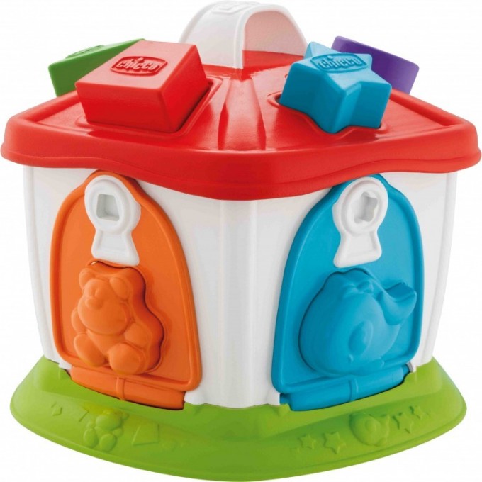 Игрушка-cортер CHICCO "Домик для животных", Разноцветный 00009610000000