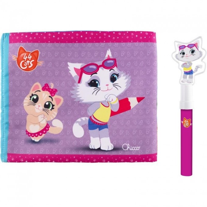 Игрушка-книжка мягкая CHICCO Milady, Розовый 00009938000000