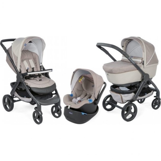 Коляска 3 в 1 CHICCO STYLEGO UP CAR BEIGE 00079238140000