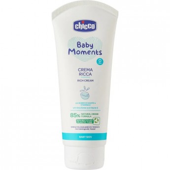 Крем питательный CHICCO BABY MOMENTS DELICATE SKIN 100 мл Крем питательный CHICCO BABY MOMENTS DELICATE SKIN 100 мл