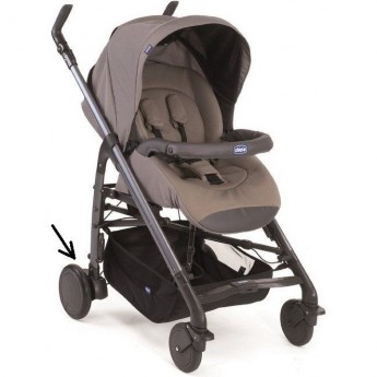 Крепеж для заднего колеса к коляске CHICCO TRIO LOVE Крепеж для заднего колеса к коляске CHICCO TRIO LOVE
