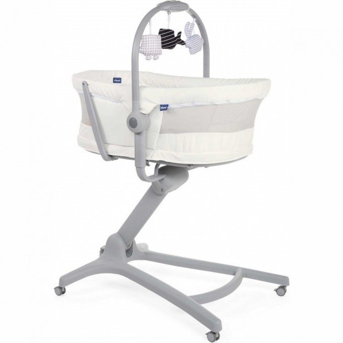 Кроватка-стульчик детский CHICCO BABY HUG 4IN1 AIR, WHITE SNOW 6079193300000