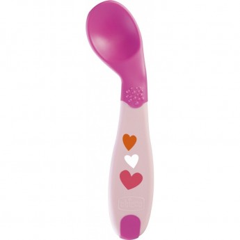 Ложка CHICCO BABY'S FIRST SPOON, Розовый Ложка CHICCO BABY'S FIRST SPOON, Розовый