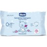 Очищающие салфетки CHICCO, 72 шт (без клапана), Голубой 00009163100000