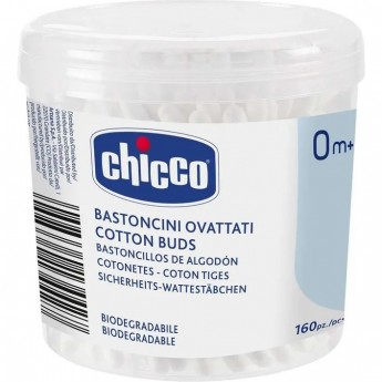 Палочки ватные CHICCO без ограничителя 160 шт