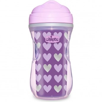 Поильник CHICCO ACTIVE CUP 14+, фиолетовый Поильник CHICCO ACTIVE CUP 14+, фиолетовый