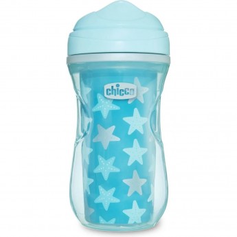 Поильник CHICCO ACTIVE CUP 14+, голубой Поильник CHICCO ACTIVE CUP 14+, голубой