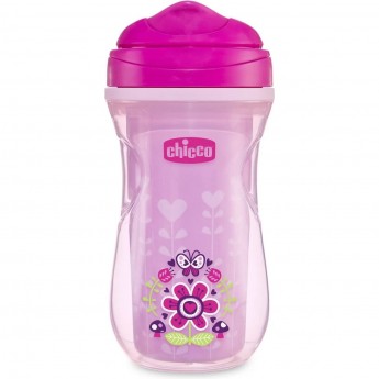 Поильник CHICCO ACTIVE CUP 14+, розовый Поильник CHICCO ACTIVE CUP 14+, розовый