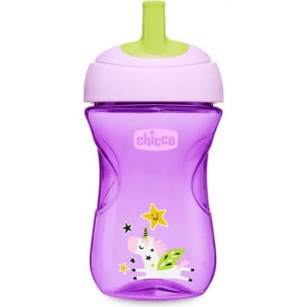 Поильник CHICCO ADVANCED CUP 12+, фиолетовый Поильник CHICCO ADVANCED CUP 12+, фиолетовый