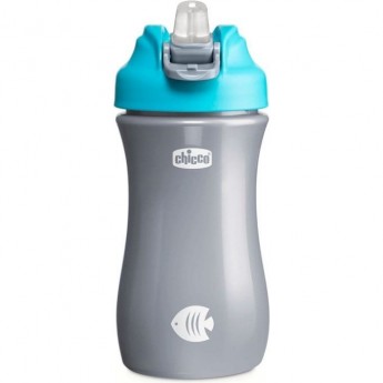 Поильник CHICCO SOFT SPOUT CUP 2г+ голубой Поильник CHICCO SOFT SPOUT CUP 2г+ голубой