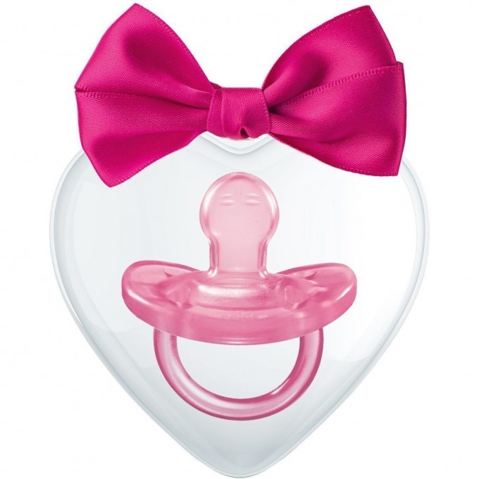 Пустышка CHICCO FANTASTIC LOVE PHYSIO SOFT 6-16м голубой /розовый 00009853000000