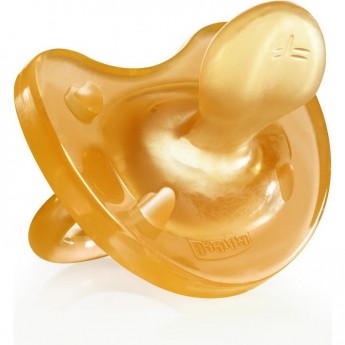 Пустышка латексная CHICCO PHYSIO SOFT 6-12, Желтый