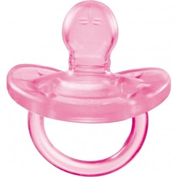 Пустышка силиконовая CHICCO PHYSIO SOFT 6-12м, розовая Пустышка силиконовая CHICCO PHYSIO SOFT 6-12м, розовая