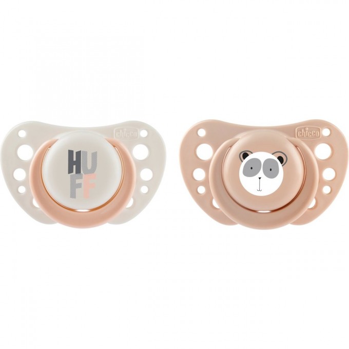 Пустышка силиконовая CHICCO PHYSIOFORMA AIR pink 2-6 мес 2 шт 00075031330000