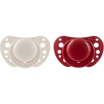 Пустышка силиконовая CHICCO PHYSIOFORMA AIR red 6-16 мес 2 шт Пустышка силиконовая CHICCO PHYSIOFORMA AIR red 6-16 мес 2 шт