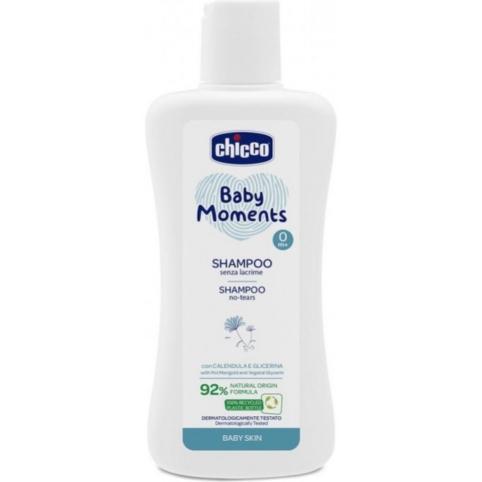 Шампунь без слез CHICCO BABY MOMENTS, 200 мл 00010584000000