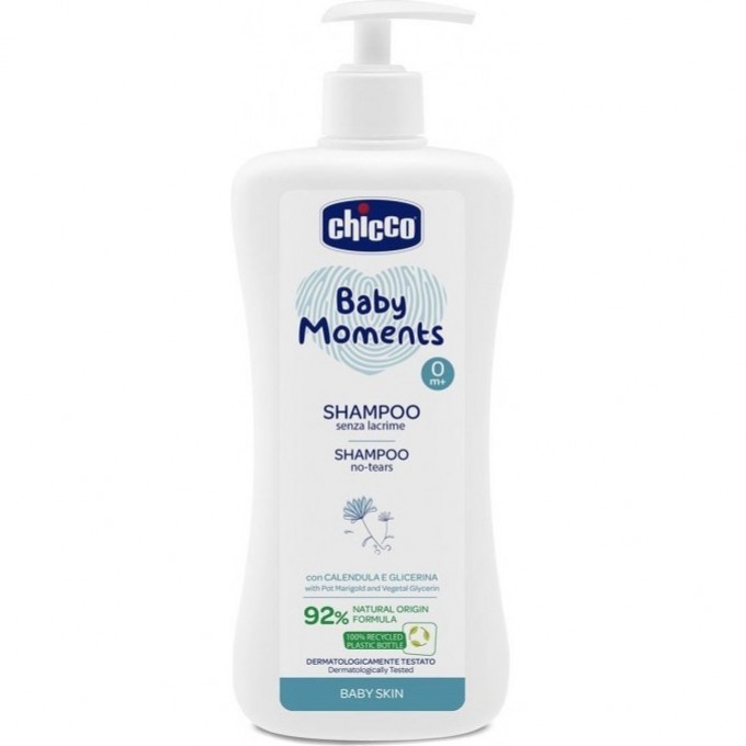Шампунь CHICCO BABY MOMENTS без слез 500 мл 00010585000000